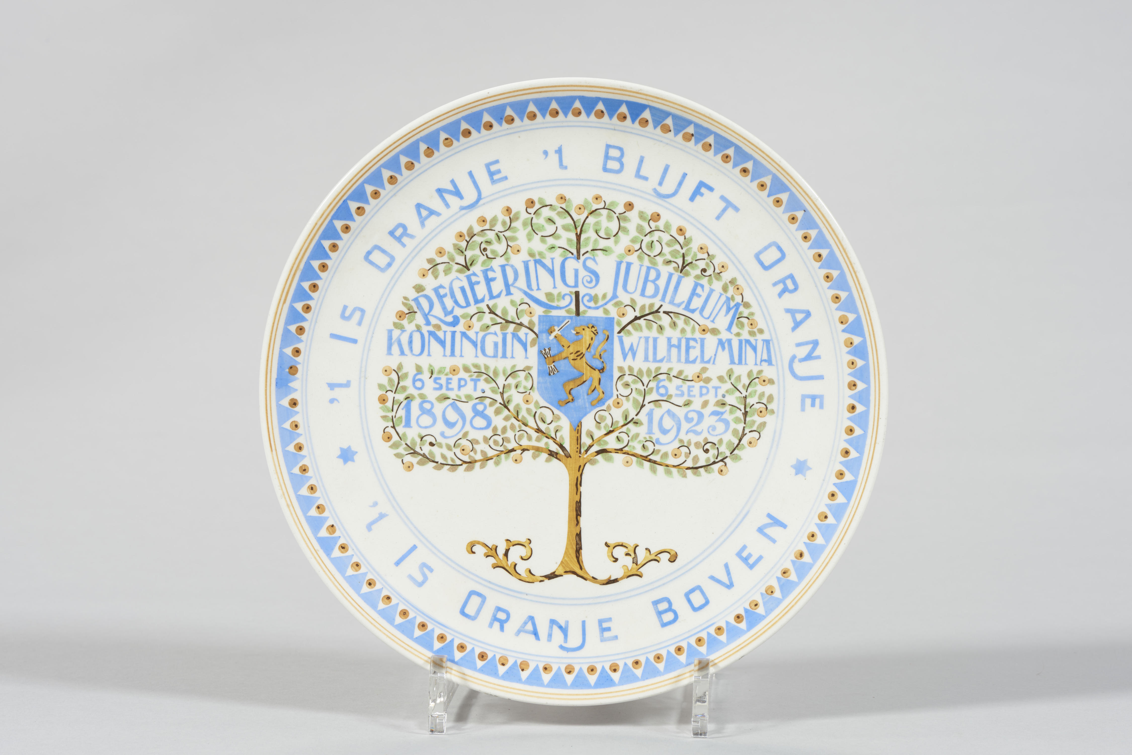 Gedenkbord, 1923