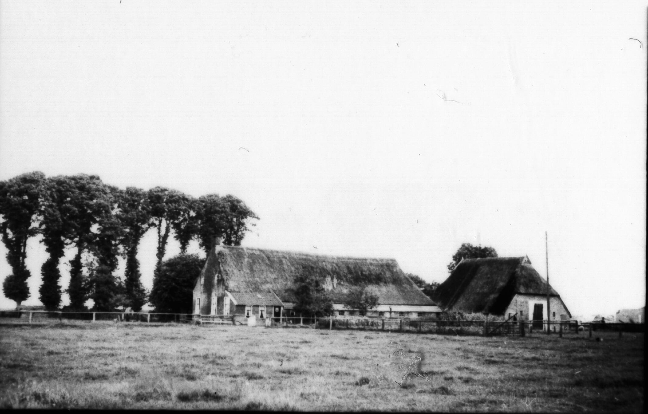 Boerderij, Zuidvelde, 1937 (zwart-wit negatief)