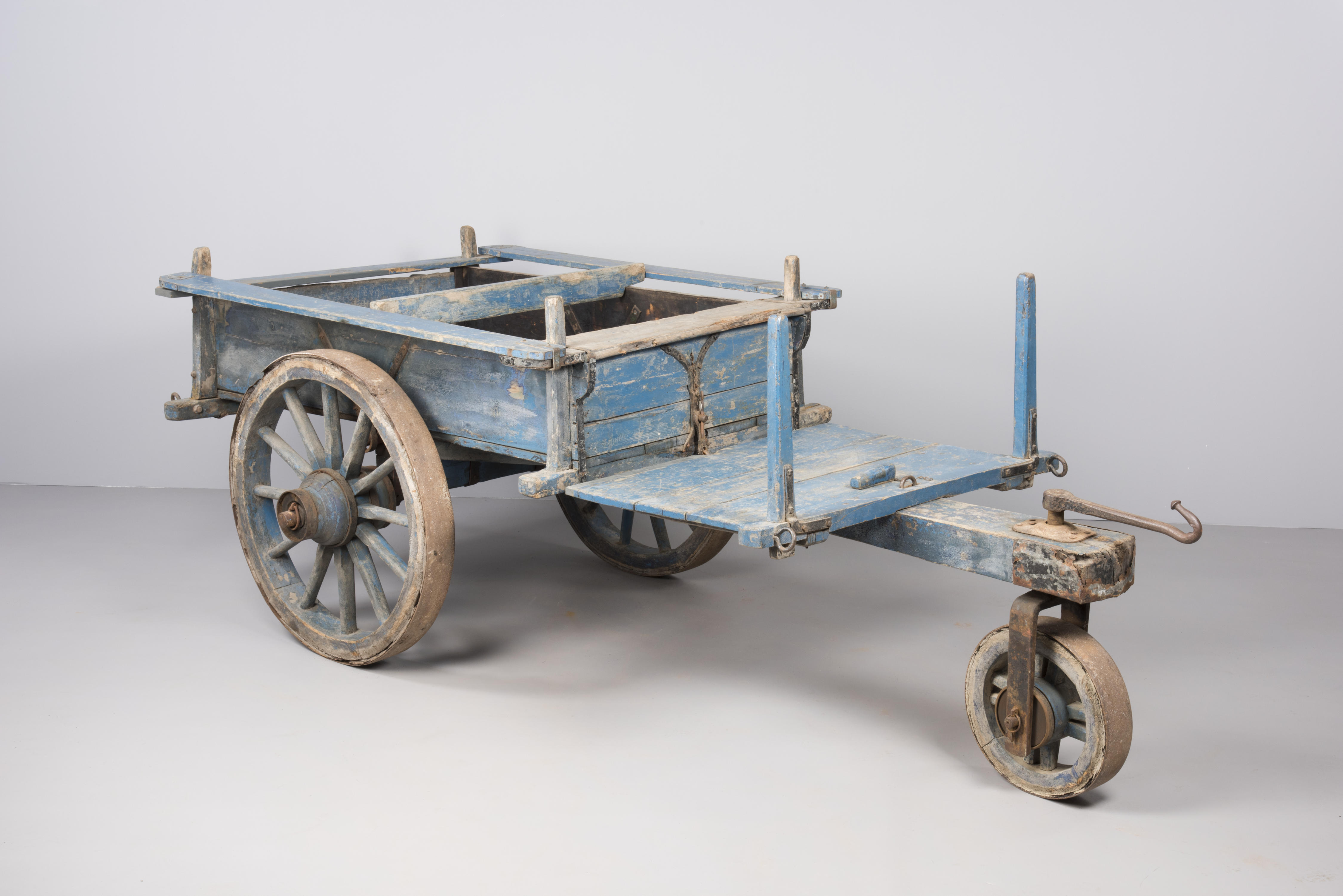 Veenkoloniale driewielskar, type met langboomconstructie van de noordelijke zandgronden (Groninger model), 1900–1925