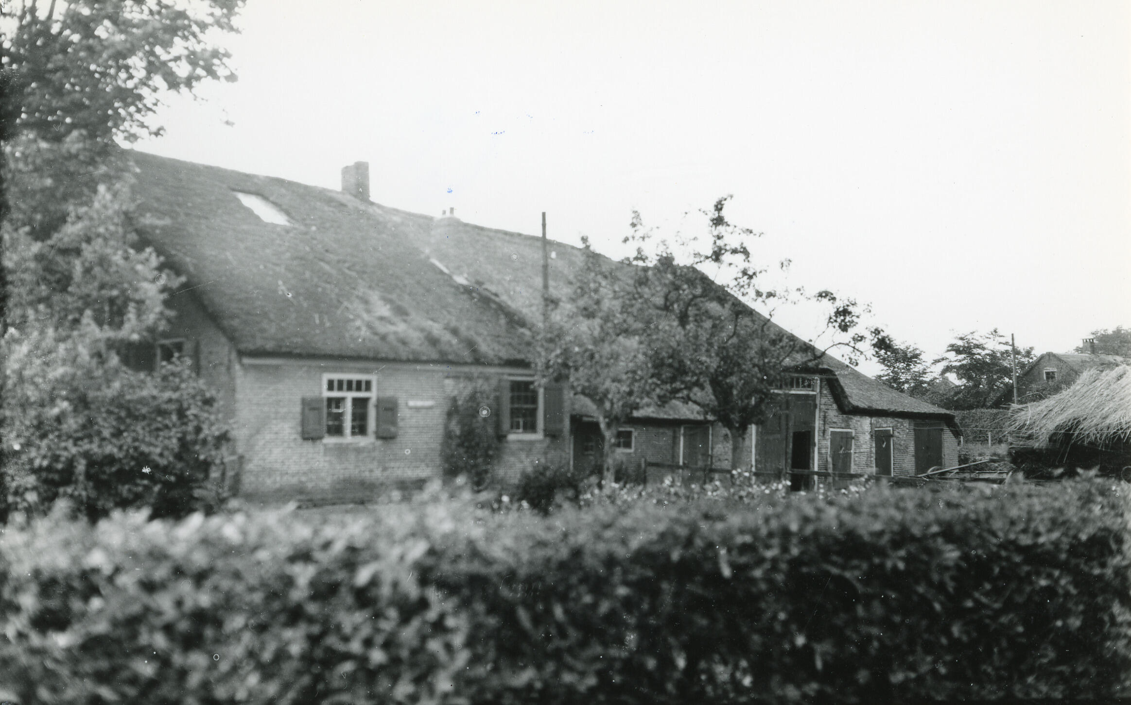 Boerderij, Laren (Noord-Holland), 1939 (zwart-wit negatief)