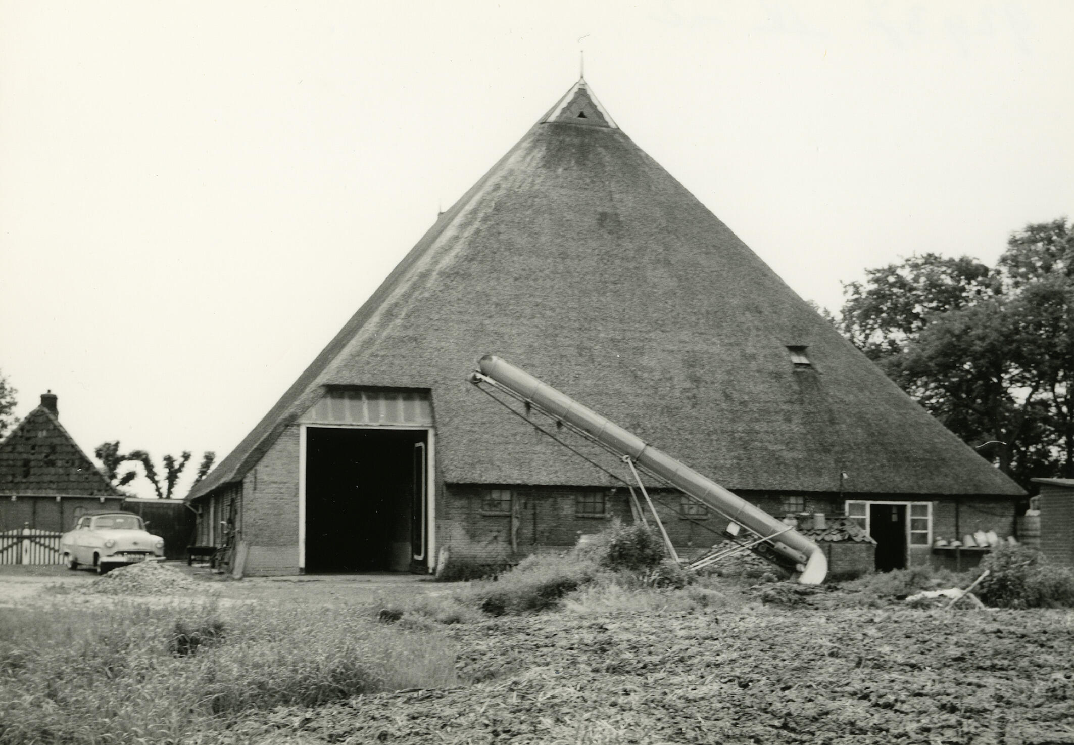 Stelpboerderij, Sondel, 1965 (zwart-wit negatief)