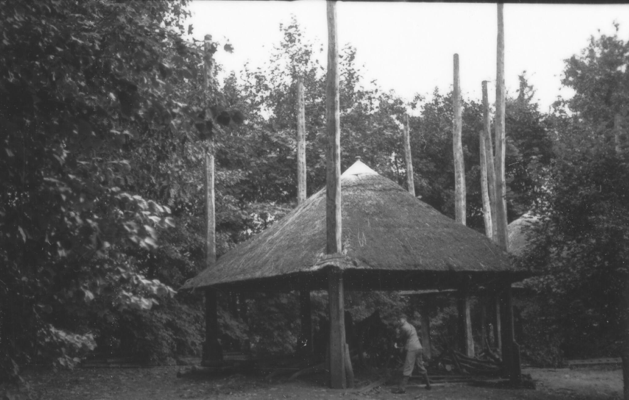 Hooiberg, Renkum, 1936 (zwart-wit foto)