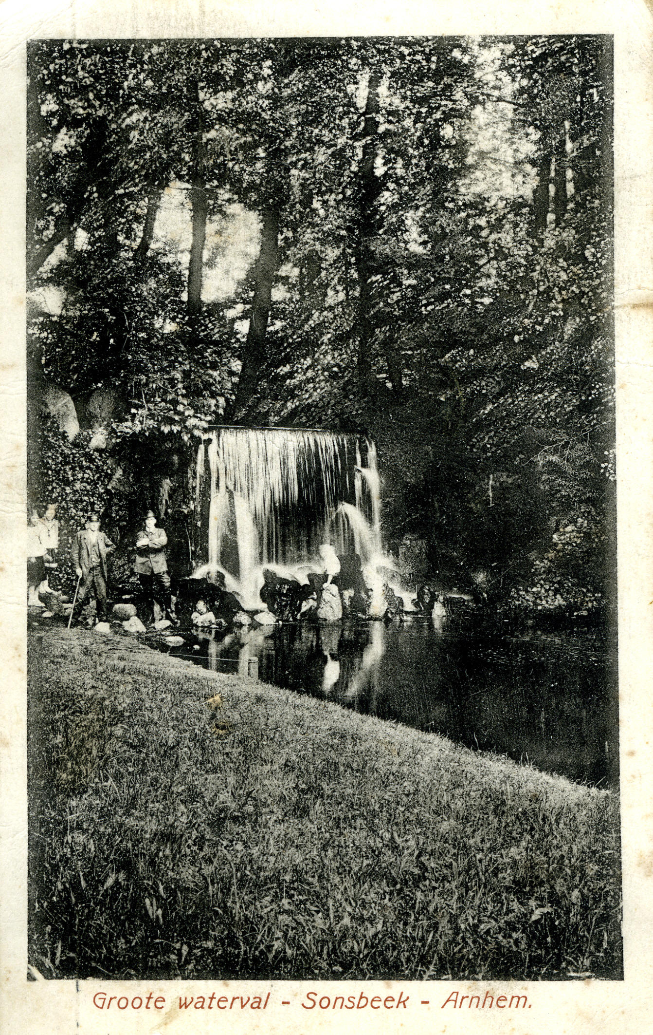 Groote waterval - Sonsbeek - Arnhem.