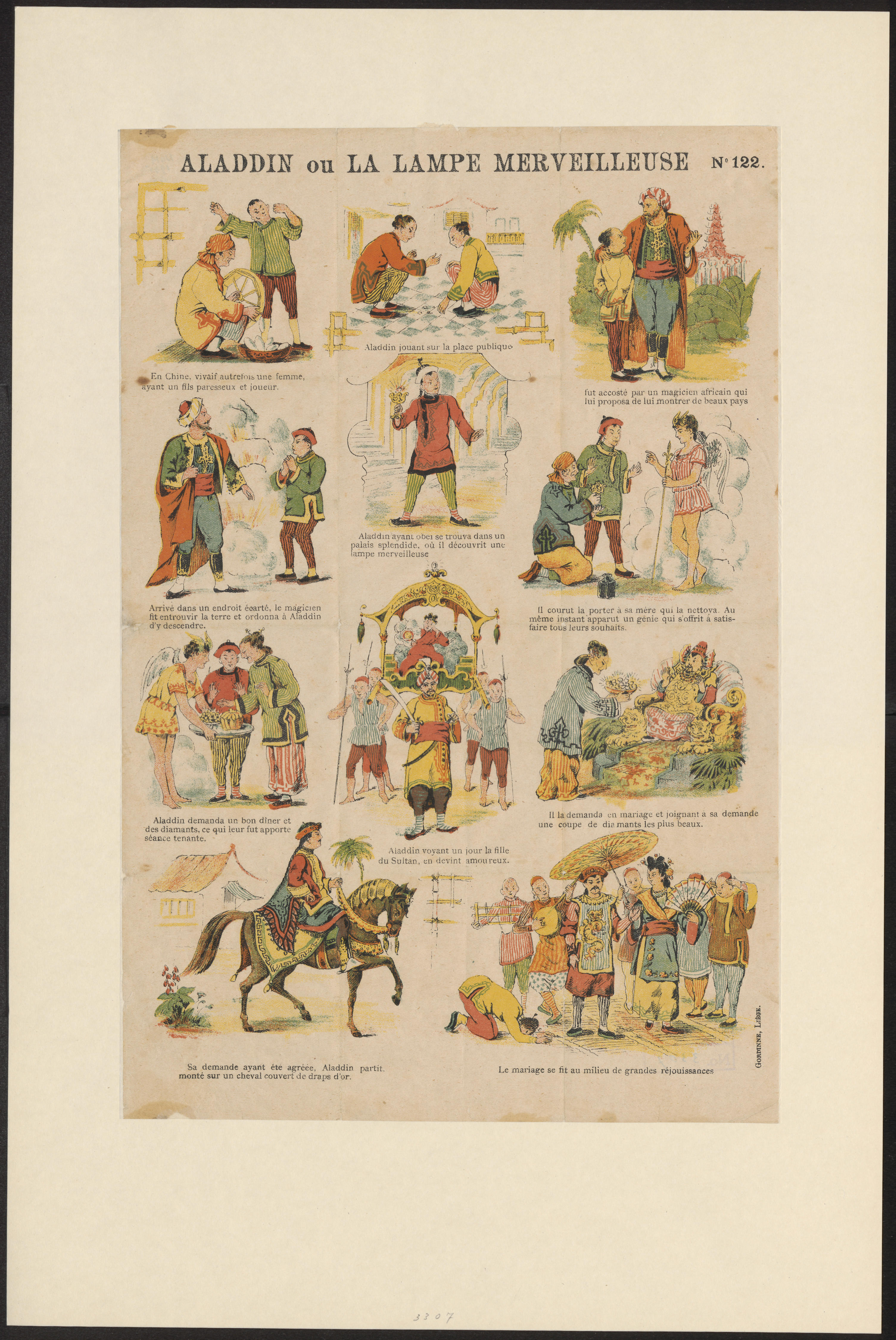 Aladdin ou la Lampe Merveilleuse. - No.122