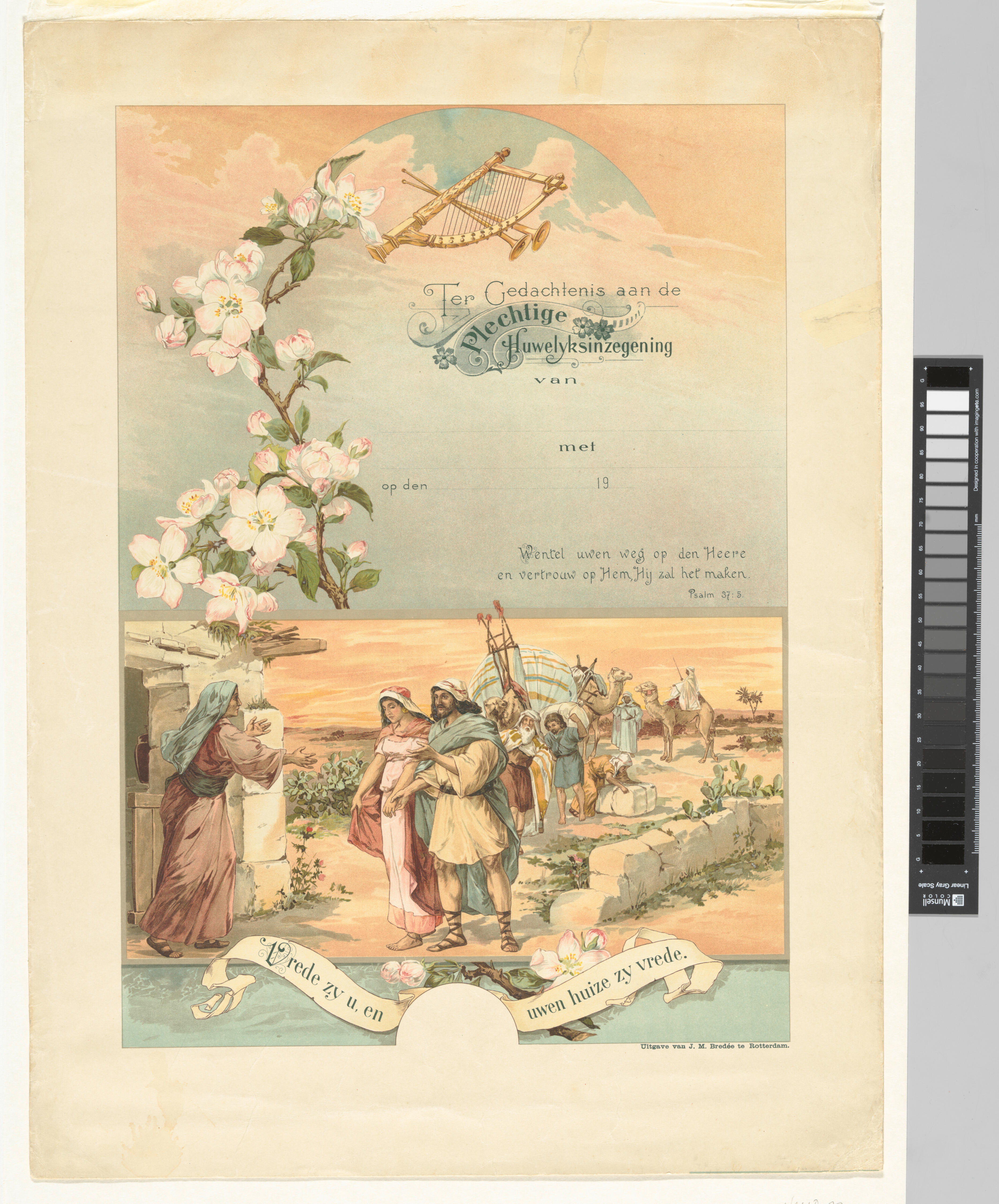 Ter Gedachtenis aan de Plechtige Huwelijksinzegening, 1878–1939