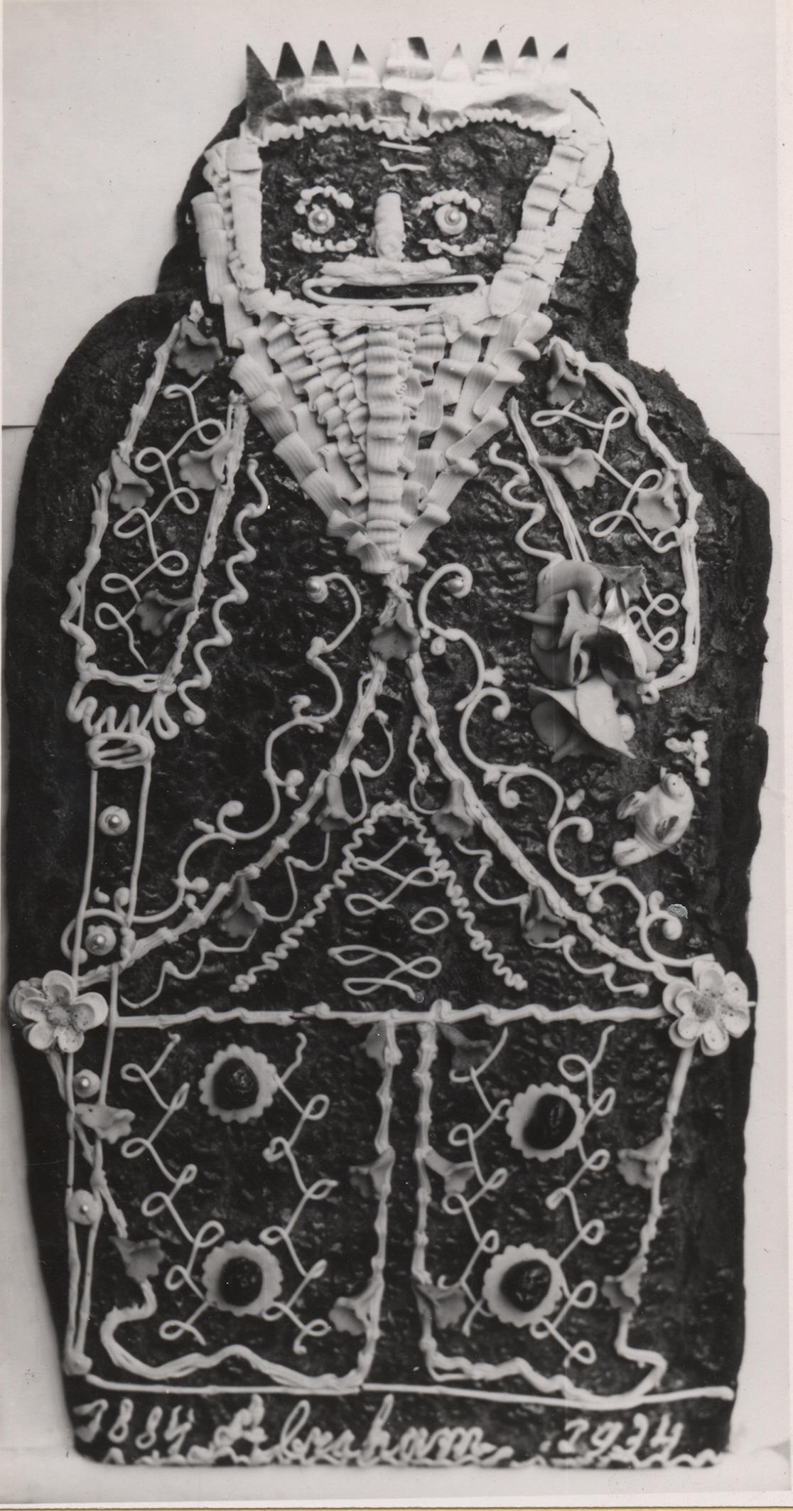 Abrahamkoek, 1934 (zwart-wit foto)
