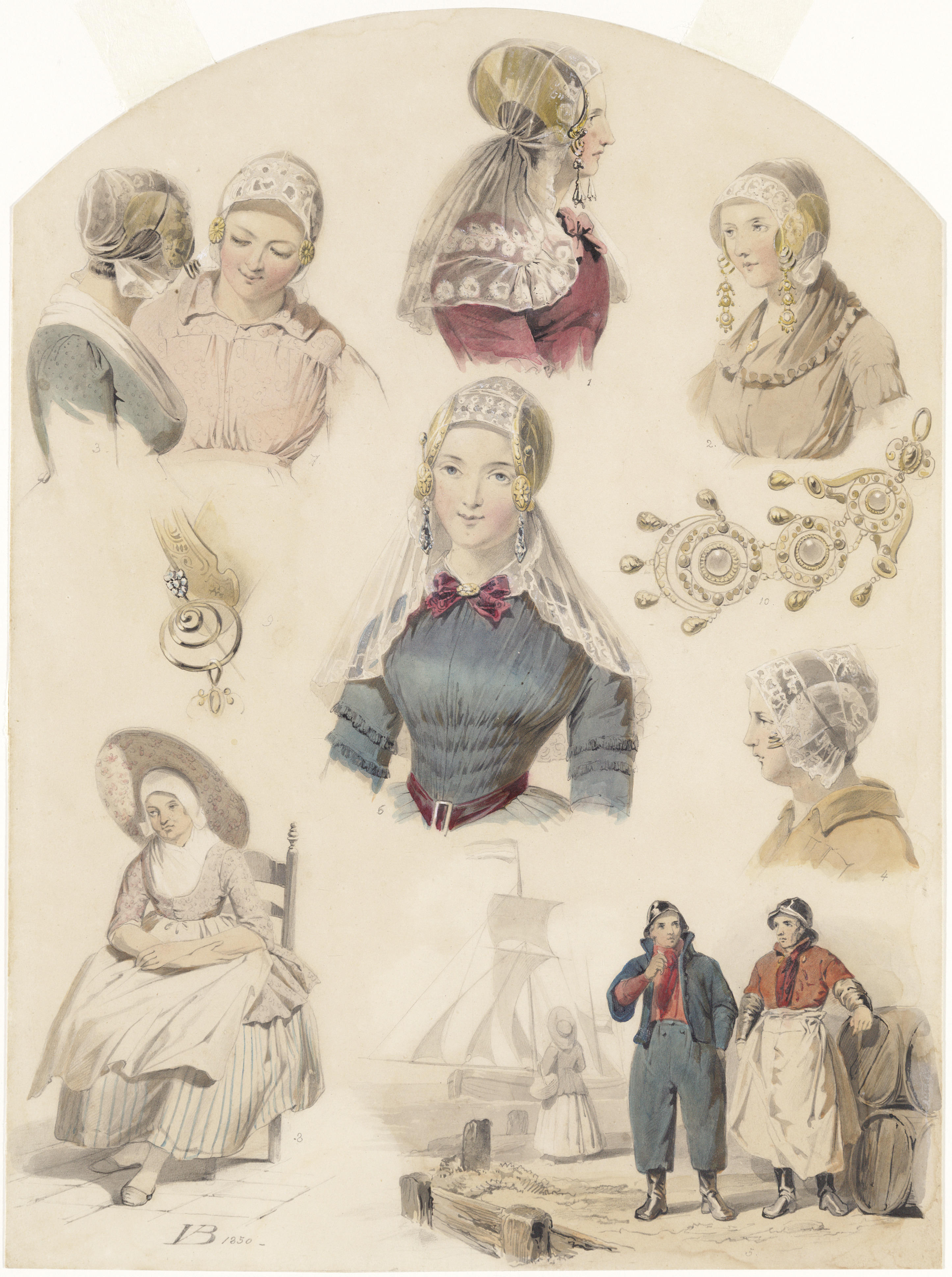 De drachten van Vlaardingen en Maassluis