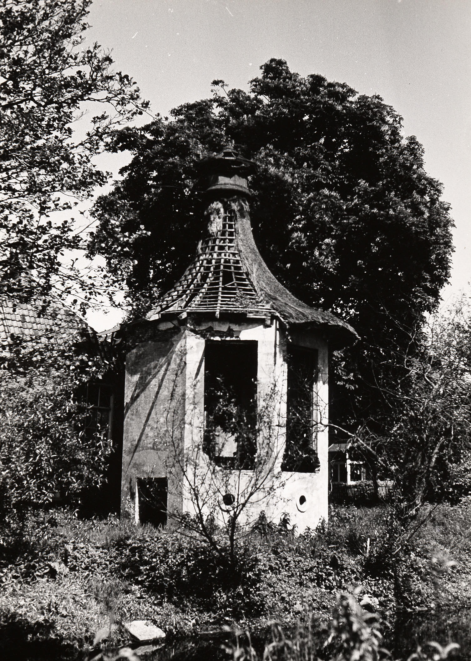 Tuinkoepel, Meppel, 1950 (zwart-wit foto)