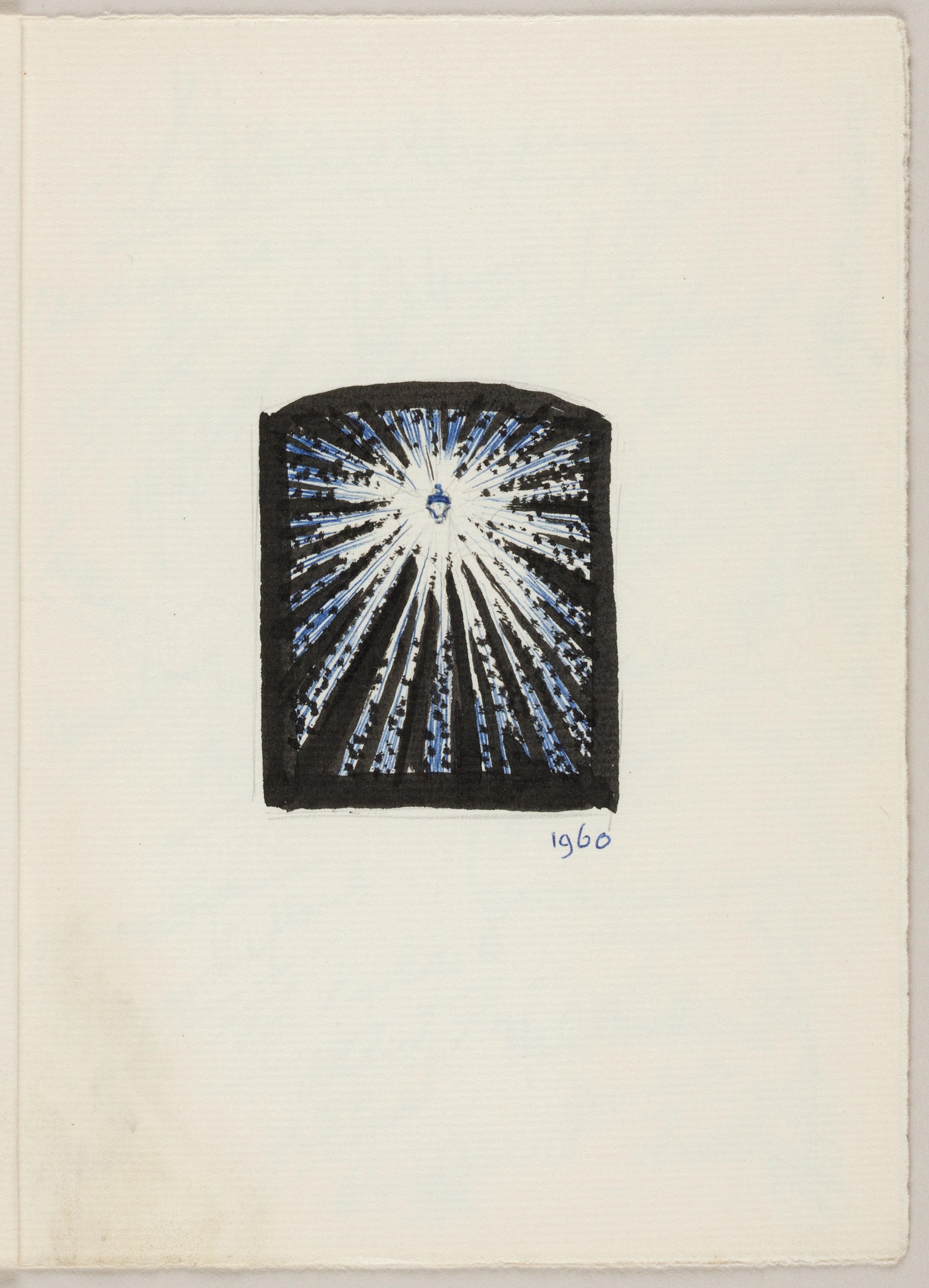 Verjaardagskaart, Arnhem, 1960